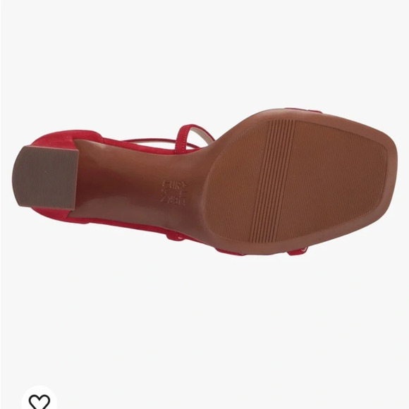 Naturalizer Tiff Leather Heal 6.5 Red New - Picture 4 of 10